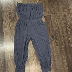 Bishop + Young Maya Women's Jumpsuit in a blue gray color size medium